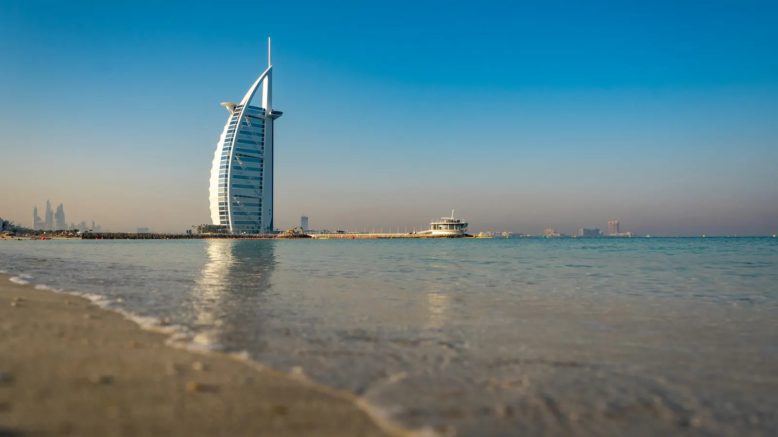 Strand og kyst på Dubai
