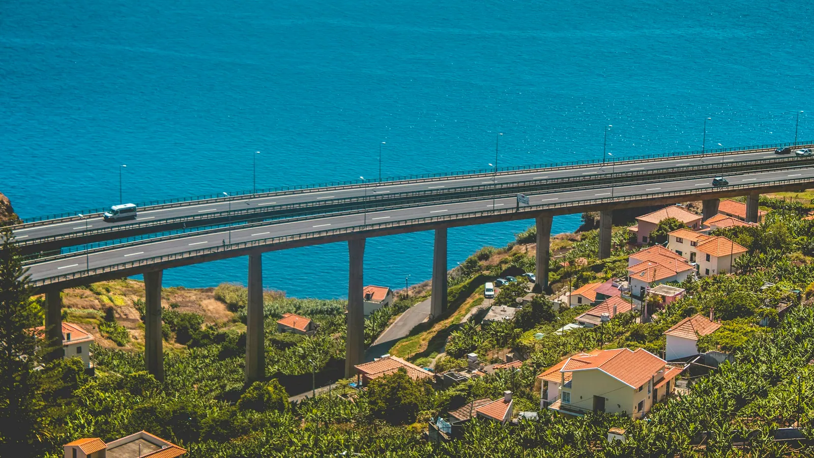 Gamle bydel og gader i Madeira